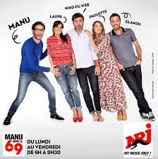 Écoutez l'émission du lundi au vendredi de 6 à 6 heures du matin. Manu Dans Le 6 9 Sur Nrj Isabelle Remplace Laure Photo Stars Actu