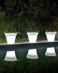 Light Up Planters Love Outdoor Outdoor Gardens Backyard