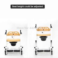 Bending joints, knees and hips many times in a. Free Shipping Adjustable Height Toilet Seat Toilet Bath Chair Elderly Disabled Person Manual Moving Machane Weelchair Aliexpress