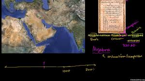 It tells the origin stories, and then keeps going with history from a perspective that can best be described as the opposite of microscopic. Origins Of Algebra Video Khan Academy