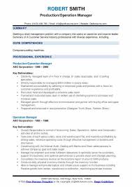 Free stylish resume template in pdf format. Operation Manager Resume Samples Qwikresume