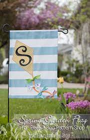 The small garden flags are usually displayed on garden flag poles or display units, but they can if you want to display the garden flag for a longer time, it might be a better idea to invest in a set of. Diy Garden Flags For Every Season Pretty Handy Girl