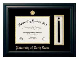 University Of North Texas Diploma With Tassel Box Frame Box Frames Frame School Of Education