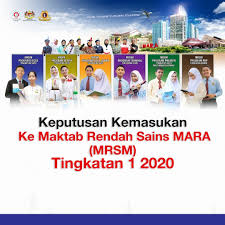 Sekiranya anda berjaya dan bersetuju dengan tawaran ini, surat tawaran mesti dicetak segera dan dibawa semasa hari pendaftaran di sekolah yang ditetapkan pada tarikh 15 julai 2020 (tahun lepas: Semakan Keputusan Ke Mrsm Tingkatan 1 2020 Pendidikan4all