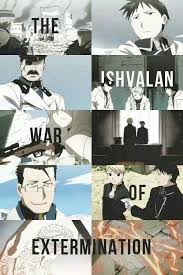 The Ishvalan War Fullmetal Alchemist Fullmetal Alchemist Brotherhood Alchemist
