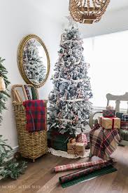This 35 minute video of me decorating my 2019. Plaid Christmas Decor In The Living Room Video So Much Better With Age