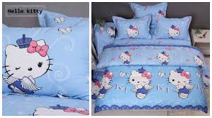 Make lunchtime fun by making a delicious meal using this hello kitty sushi rolling set. Lovely Hello Kitty Bedding Sets Home Designing