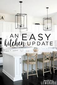 an easy kitchen update that makes a