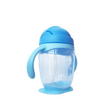 Straw Cup Water Bottle With Straw For Baby Choke Leak Proof Cup With Handle China Baby Water Bottle And Baby Bottle Pp Price Made In China Com