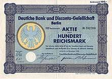 Die deutsche bank aktiengesellschaft (anhören?/i) ist das nach bilanzsumme und mitarbeiterzahl größte kreditinstitut deutschlands. Deutsche Bank Wikipedia