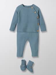 Ensemble habillé 3 pièces bébé garçon. Ensemble 3 Pieces En Coton Bio Bebe Celadon Bebe