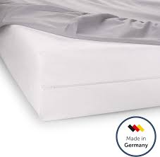 Zusätzliche bezüge, topper oder matratzenauflagen verändern immer die liegeeigenschaften der matratze. Amazon De Blumtal Matratzenbezug Fur Allergiker 140 X 200cm Milbenbezug Matratzenschutz Encasing Atmungsaktiv