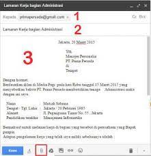 Transkrip nilai (bila ada) 5. Contoh Buat Surat Lamaran Kerja Lewat Email Contoh Surat