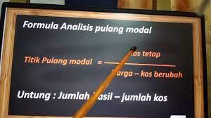 Analisis titik pulang modal pengajian perniagaan. Ulangkaji Pengajian Perniagaan Penggal 2 Pengurusan Alat Perancangan Bhg 1 Analisis Pulang Modal Youtube