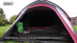 3 bedroom tent with porch. Coleman Festival Blackout 3 Tent Easy To Pitch 3 Man Festival Dome Tent With Blackout Bedrooms Youtube