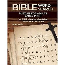 Great deals on religious jigsaw puzzles. Buy Bible Word Search Puzzles For Adults Large Print 101 Biblical Christian Bible Verse Word Searches Paperback Large Print February 4 2021 Online In Indonesia B08w2npz3q