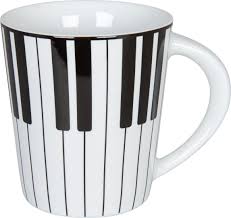 Klavier tastaturbeschriftung / tapete klavier tastatur schwarzweiss hinter… um ihnen die produktwahl ein klein. Tasse Piano Klavier Tastatur 380 Ml