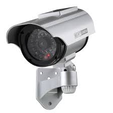 Shop Solar Powered Dummy Fake Security Camera With Flashing Red Led For Indoor And Outdoor Use Overstock 20941180