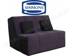 La couleur aubergine est très bonne pour la décoration des salons, des cuisines et des chambres. Canape Lit Ub Design Well Bz 160 Tissu Aubergine Matelas Simmons 45kg Pas Cher Ubaldi Com