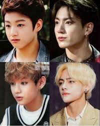 The Change Of Bts Jungkook And V S Face Since Debut Knetizen