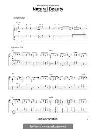 Natural Beauty Por N Young Partituras On Musicaneo