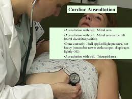 Consequently there is less zone 1 and more zones 2 and 3 blood flow in the lateral decubitus position compared with the upright position (alveolar pressure (p Cardiac Exam The Cardiac Exam Includes Inspection Of