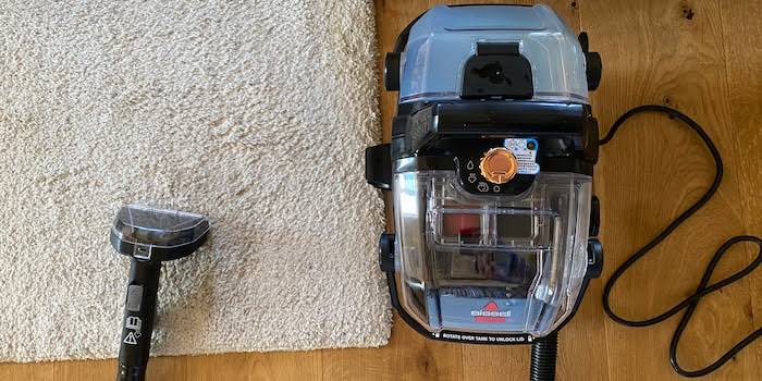 Bissell SpotClean Hydrosteam Select – kundebillede