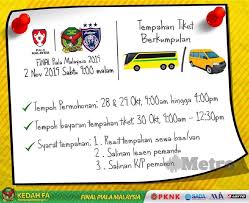 Piala malaysia 2019 final unravelled | mfl productions. Kfa Buka Tempahan Tiket Berkumpulan Untuk Final