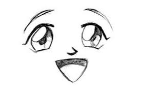 Cara Menggambar Wajah Anime Cara Menggambar Gambar Menggambar Wajah