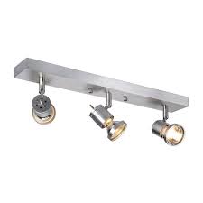 Use ceiling kitchen spotlights to create a soft, calm and relaxing atmosphere. Massive Comet 2 Spotlight Ceiling Bar Matt Chrome Includes 2 X 50 Watts Gu10 Bulb