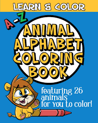 From a to z (hand drawn). A Z Animal Alphabet Coloring Book Learn Color Feat 26 Animals To Color Flag City Coloring Books 9781075924491 Amazon Com Books