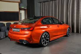 Bmw 3er G20 In Sunset Orange 330i Mit M Performance Tuning Bmw F31 Touring Bmw 330i Bmw Tuning