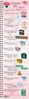 14 Tell-Tale Signs That He Likes You - Infographics By Graphs.net