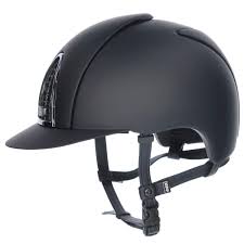 Amazon Com Kep Cromo Textile Riding Helmet Black With