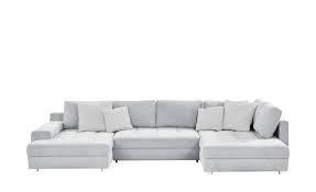 Bobb Wohnlandschaft Grau Flachgewebe Arissa Wohnlandschaft Grau Wohnlandschaft Sofa Wohnlandschaft