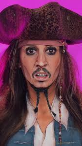 Makeup Halloween Pirate Man