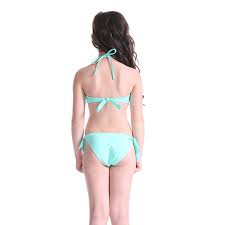 The thought of that the more revealing the costume is, the sexier it is. Halter Tassels Two Piece Swimsuit Teen Girls Bikini Teenage Girl Swimwear Swimming Dress Kid Bathing Suit Children Swim Suit Set Children S Two Piece Suits Aliexpress