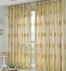 Black And Gold Pattern Curtains Fabulous Leaf Patterns Embroidery Bedroom Blackout Yellow Gold Curtains Yellow Gold Curtains Gold Curtains Black Gold Bedroom