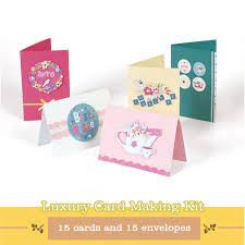 Buy card kits kits and get the best deals at the lowest prices on ebay! Eno Greeting Eno Greeting Eno Greeting Paper Card Craft Making Supplies For Birthday Gift Card Making Greeting Card Kit Ideas Controls Craft Roboideas Christmas Crafts Aliexpress