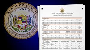 Health declaration form (rev 08102020) for later. HawaiÊ»i Has New Mandatory Travel Declaration Form