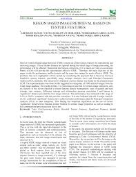 Begini keterangan polisi terkait penangkapan selebgram abdul kadir. Pdf Region Based Image Retrieval Based On Texture Features