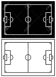 Download all types of clipart in png format for free; Black And White Soccer Field Isolated On White Royalty Free Cliparts Vectors And Stock Illustration Image 63144306