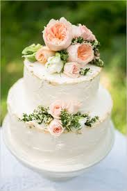 Soft Pink Garden Wedding Floral Cake Topper Wedding Cake Peach Wedding Cake Fresh Flowers