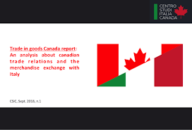 La camera di commercio italiana in canada (ccic) è un'associazione di imprenditori e di professionisti finalizzata a favorire l'internazionalizzazione delle imprese e a promuovere il made in. The Positioning In The Canadian Market Import Export Italy Canada With A Focus On The Most Interesting Commodities Sectors News Articoli Csic Centro Studi Italia Canada