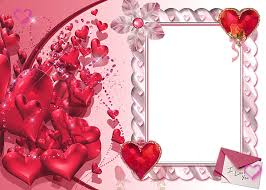 I Love You Heart Transparent Frame Pink Frame By Frame Animation Love Picture Frames Frame