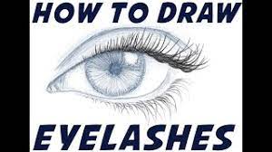 How to draw eye easy? How To Draw Eyelashes Realistic Easy Step By Step Drawing Tutorial For Beginners Youtube