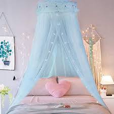 Find the top 100 most popular items in amazon home & kitchen best sellers. Girlchoice Princess Bed Canopy Mosquito Curtain Blue Princess Canopy Bed Princess Bed Girls Bed Canopy