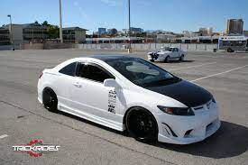 2007 Honda Civic Si By Smartwax At Sema Trickrides Sema Customcarshow Aftermarketaccessories Trickyourride Sportcompact Vehicle Driver Tire Cruiser V