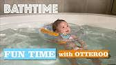 It's a little creepy, but mostly adorable. Baby Neck Float Our 10 Week Old Baby Swimming In The Bath For The First Time Youtube