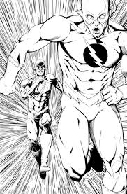 The Flash Vs The Reverse Flash Coloring Pages Reverse Flash Superhero Coloring Pages The Flash